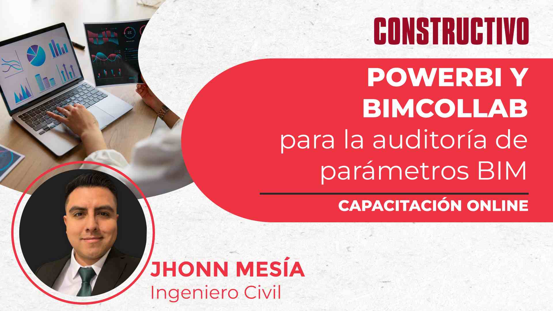 Capacitación: Power BI y BIM Collab para la auditoría de parámetros BIM